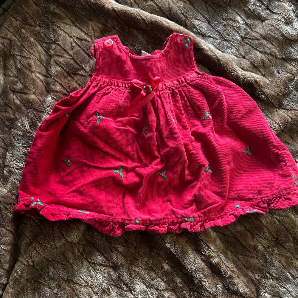 Charming Red Kids Dress